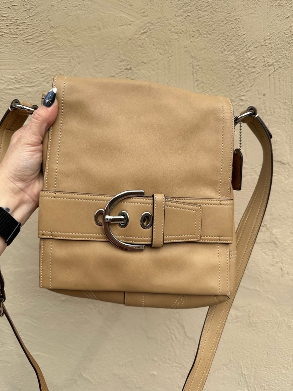 🥖Coach Vintage Soho Flap Crossbody Bag 8A07.🥖